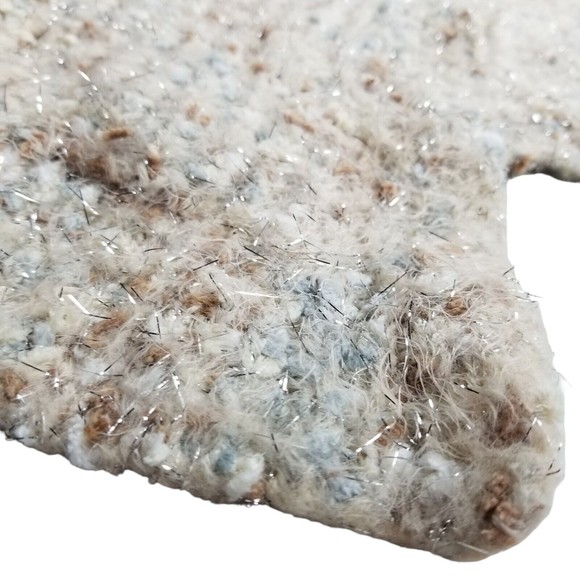 Maurices Sweater Womens Sz M Chunky Knit Cardigan Long Sleeve Sparkle Open Front - Picture 6 of 12